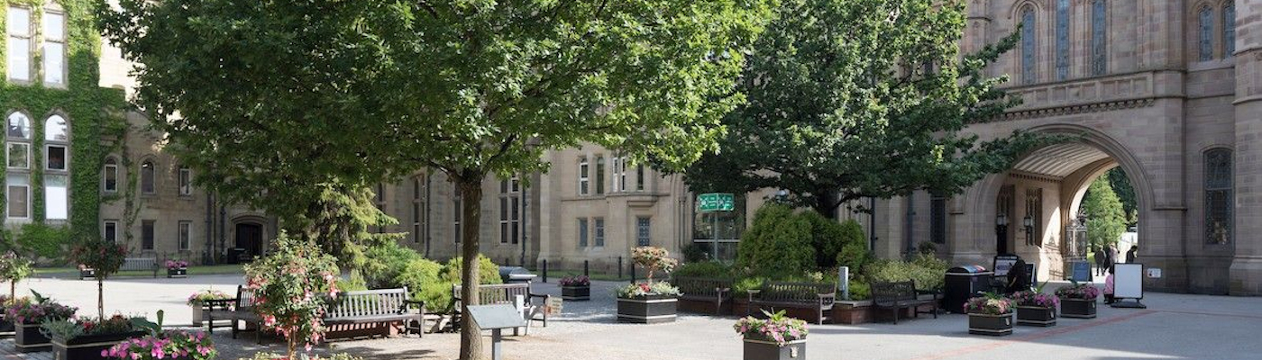 Whitworth Quad, main campus.