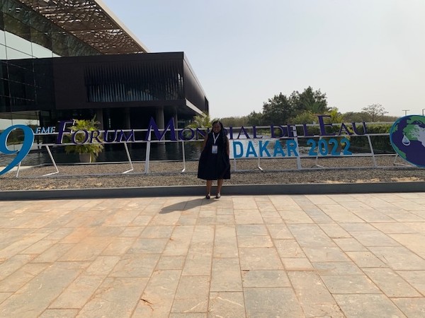 PhD student attends World Water Forum in Dakar