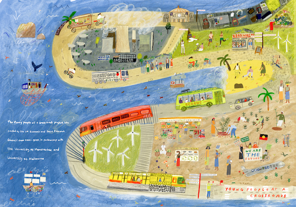 Young people at a crossroads: diverse voices contribute to new climate education resource