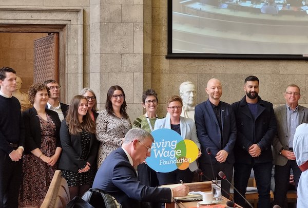 Working together to achieve Living Wage City