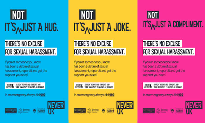 ‘Never OK’ Sexual Harassment student campaign launches