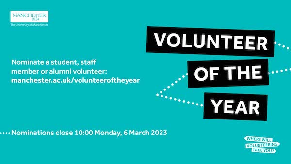 Last chance to nominate – Volunteer of the Year Awards 2023