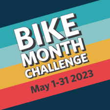Bike month challenge logo
