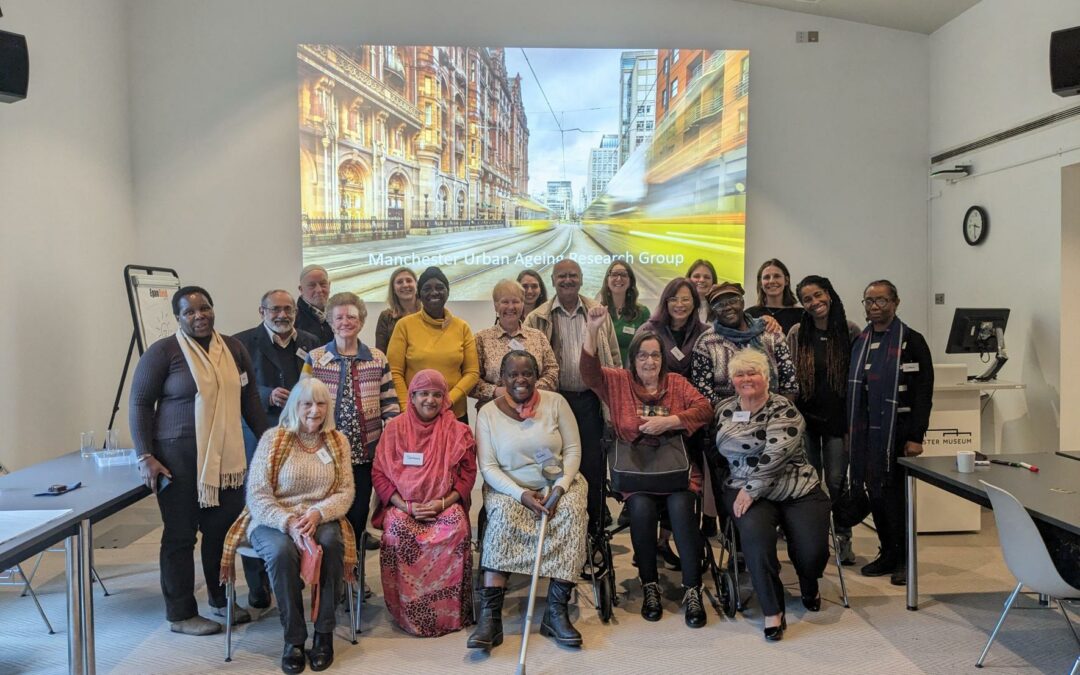 Forum with older people as part of Manchester Urban Ageing Research group