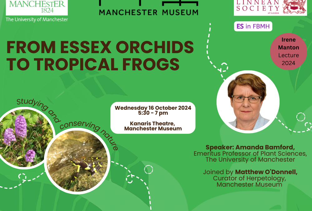Manchester conservationist delivers 2024 Irene Manton lecture