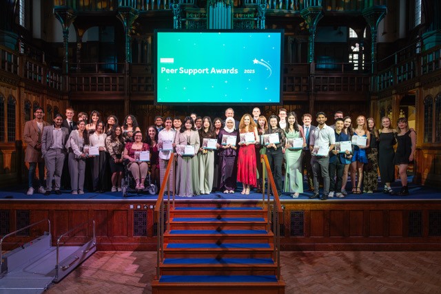Peer Support Awards ceremony