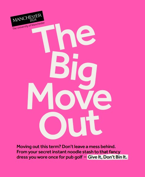 Tackling end of term waste with ‘Give it Don’t Bin It’