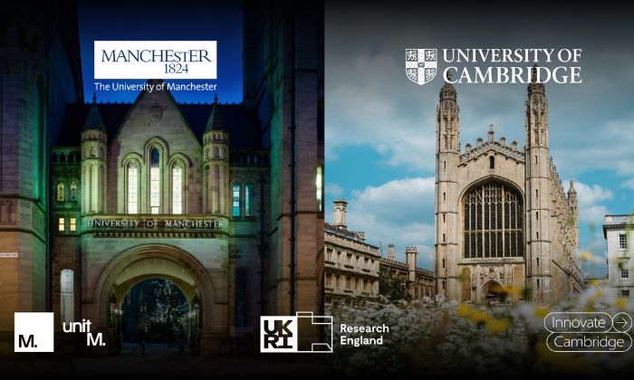 The University and The University of Cambridge awarded £4.8 million for cross-UK innovation partnership