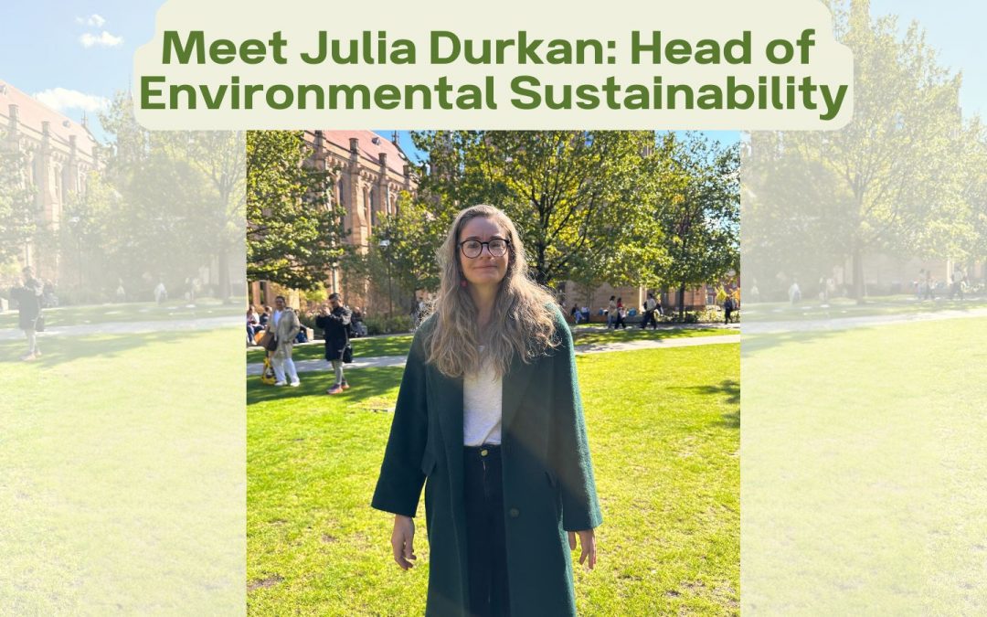 Meet Julia Durkan, Head of Environmental Sustainability