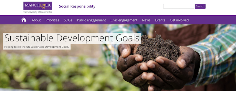 Explore how we are tackling the UN Sustainable Development Goals through our directory of activities