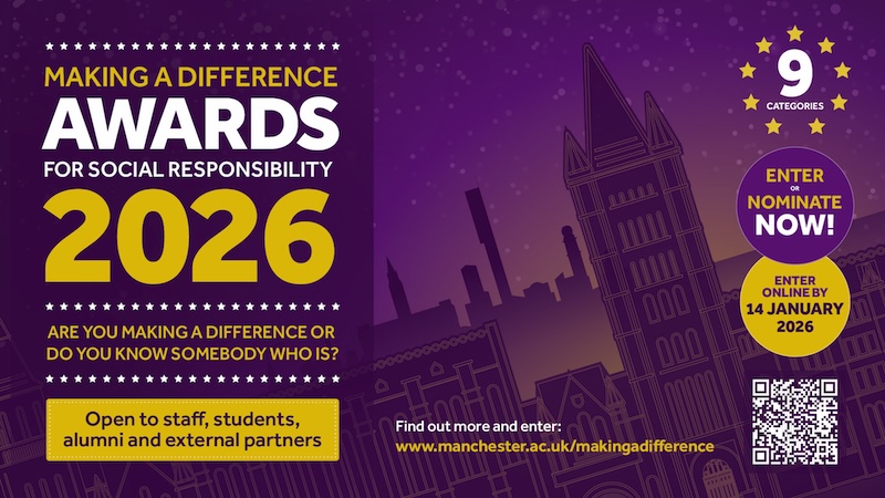 Our Making a Difference Awards are now open for entries