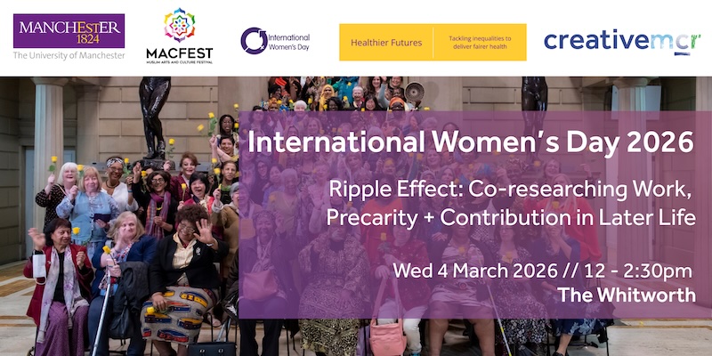 International Women’s Day 2026 ripple effect: Co-researching work, precarity and contribution in later life
