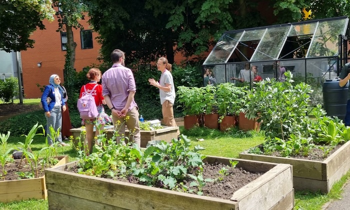 Exploring students as researchers through community allotment project