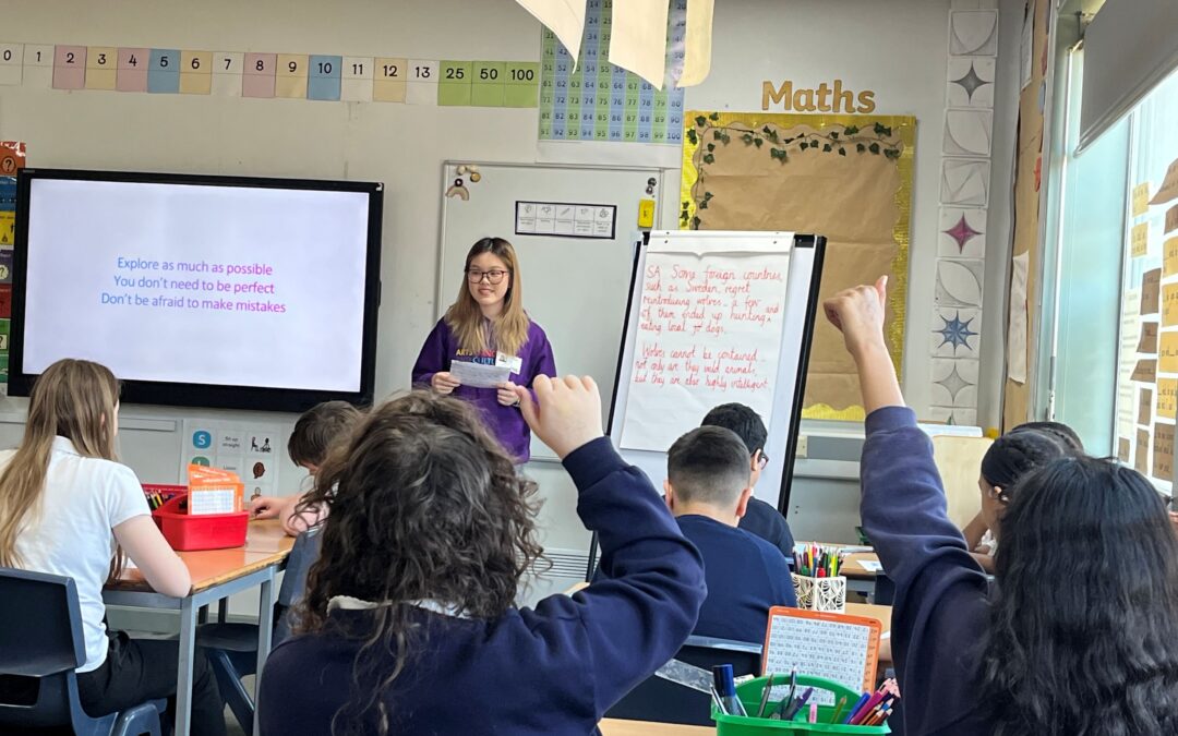 Inspirational workshops at Co-op Academy Medlock