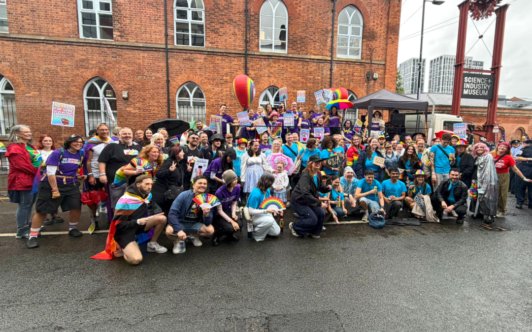 Greater Manchester Universities unite at Manchester Pride parade